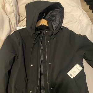 Women’s  Black parka Winter Coat - Classic Warm Jacket